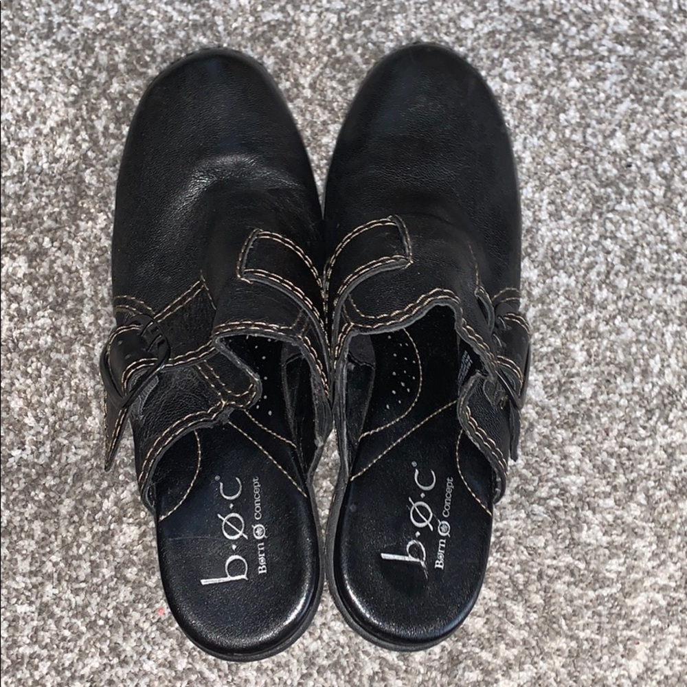 Women’s black Born heels